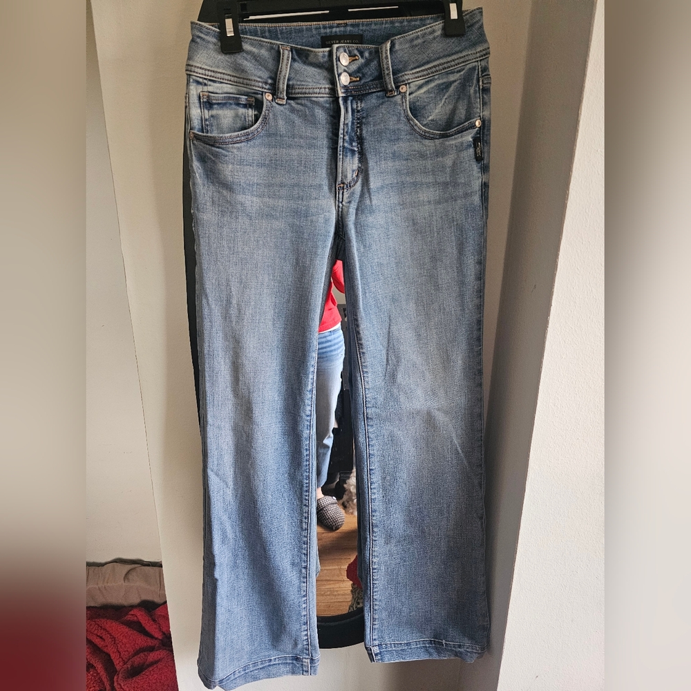 Silver Trouser Jeans